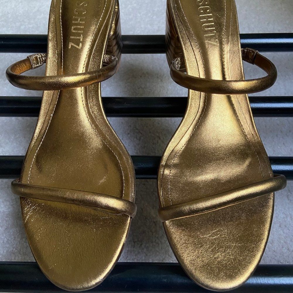 SCHUTZ Women Kyra Leather Sandals - NEW NWOB